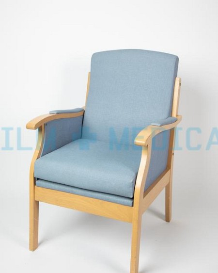 Visitor Chair High Back in Blue